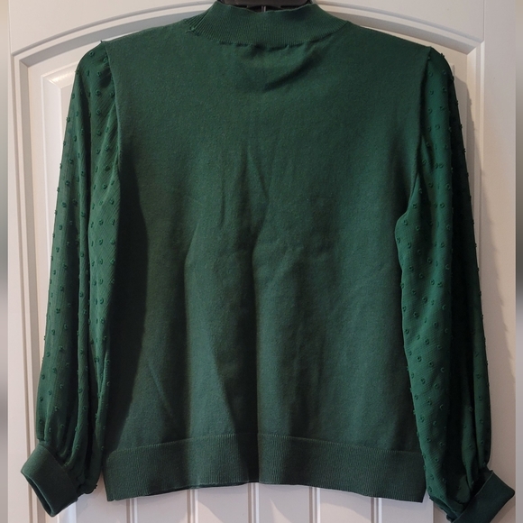 alpine green pullover blouse - Picture 3 of 7